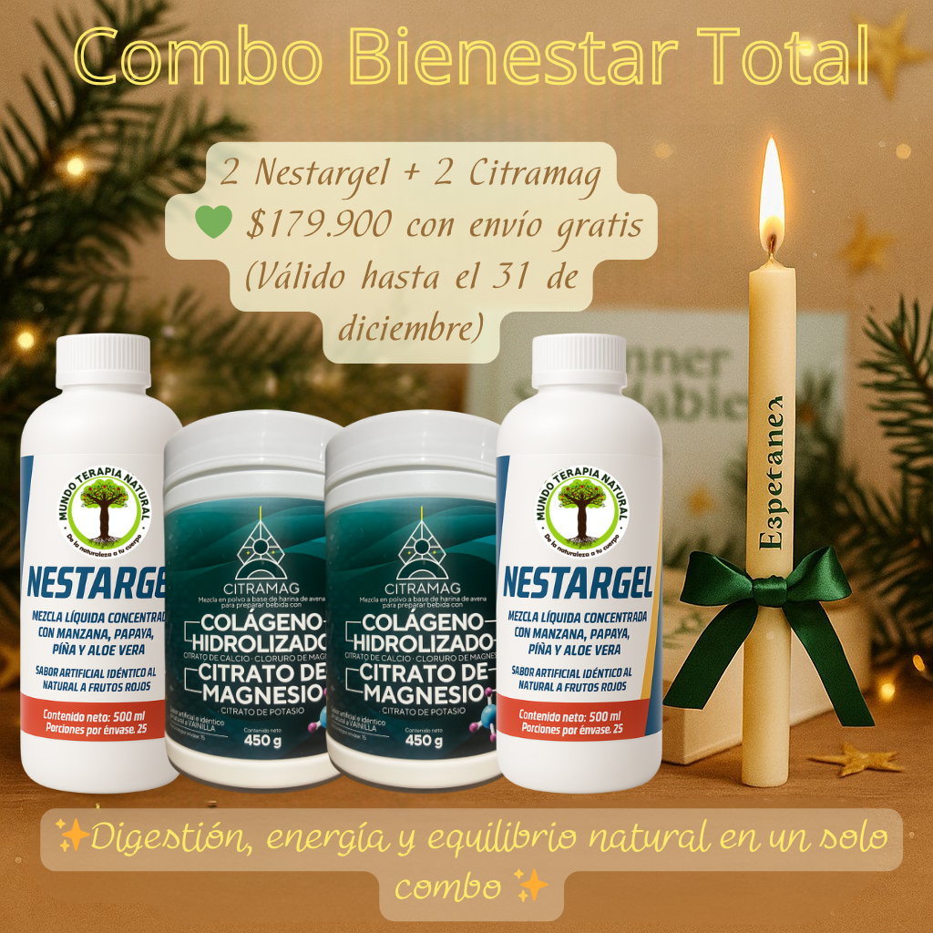 🌟 4️⃣ Combo Bienestar Total – 2 Nestargel + 2 Citramag