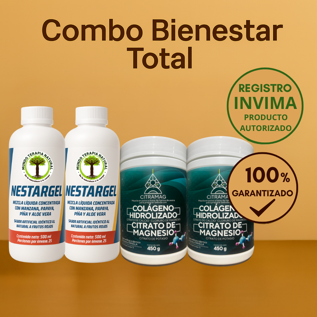 Combo Bienestar Total – 2 Nestargel + 2 Citramag