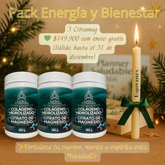 🌿 2️⃣ Pack Energía y Bienestar – 3 Citramag